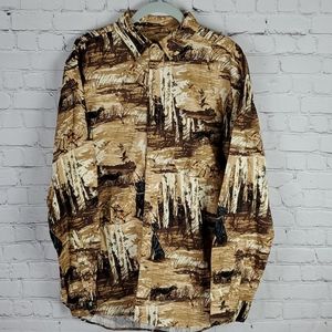 Outdoor Life Button Down Shirt Medium